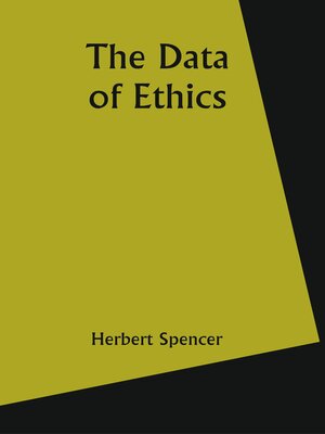cover image of The Data of Ethics